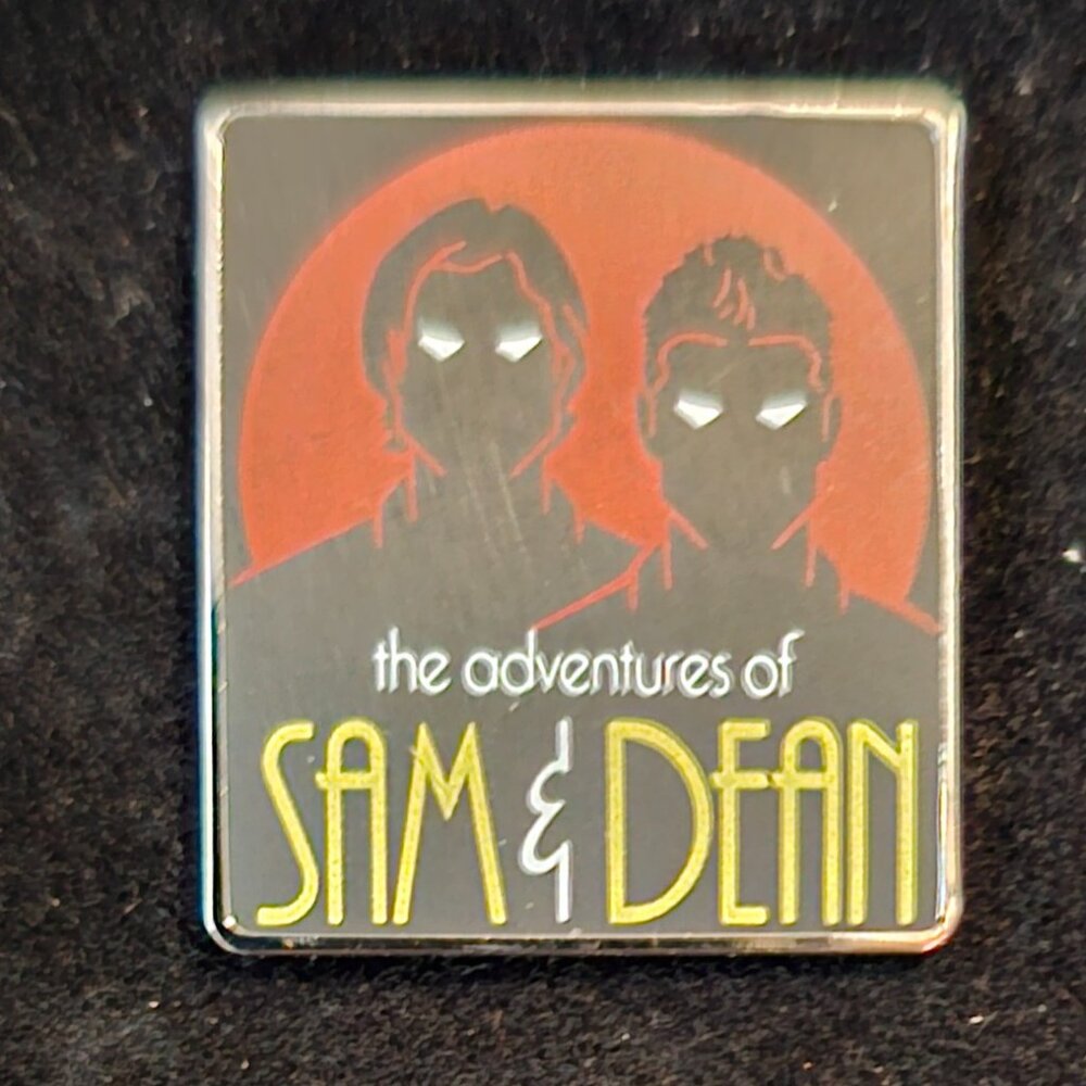 Sam & Dean Enamel Pin – The Adventures Begin!